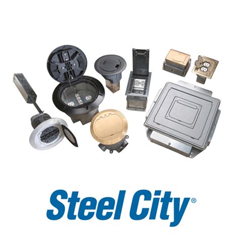 steel city floor boxes catalog|steel city electrical boxes website.